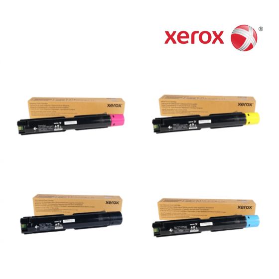Xerox 006R01824-Black|006R01825-Cyan|006R01826-Magenta|006R01827-Yellow Standard Toner Catridge For Xerox VersaLink C7120,  Xerox VersaLink C7125,  Xerox VersaLink C7130