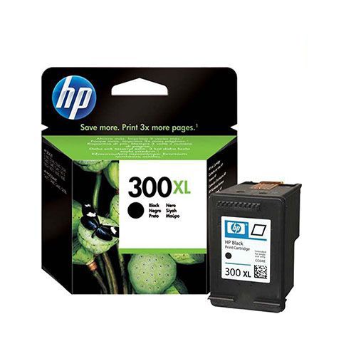 HP 300XL Black Ink Cartridge (CC641E) for HP Deskjet D1660, D2560, D2660, D5560, F2420, F2480, F4272, F4280, F4580 Printer