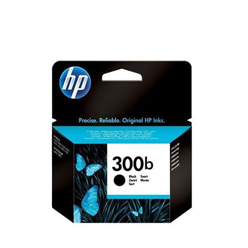 HP 300B Black Ink Cartridge (CC636E) for HP Deskjet D1660, D2560, D2660, D5560, F2420, F2480, F4272, F4280, F4580 Printer