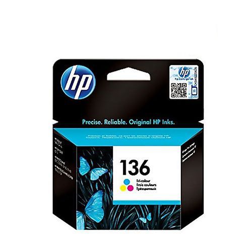 HP 136 Tri-Color Ink Cartridge (C9361H) for HP Officejet 6313, Deskjet 5443, Photosmart C3183 All-in-One Printer