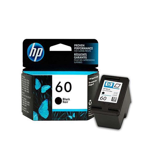 HP 60 Black Ink Cartridge (CC640W) for HP Deskjet F4280, D2530 , D2545, D2660, D1660, D2680, D2560, Photosmart C4795, D110a, C4780 Printer