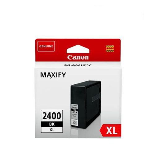 Canon 2400XL Black Original High Yield Ink Cartridge - PGI-2400-XLY For Canon MAXIFY iB 4040, iB 4050, iB 4070, iB4140, iB 4150, MB 5000 Series, MB 5040, MB 5050, MB 5070, MB 5100 Series, MB 5120, MB 5150, MB 5155, MB 5300 Series Printers