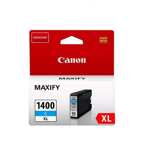 Canon PGI-1400XL High Yield Cyan Ink Cartridge For MAXIFY MB2340, MAXIFY MB2740, MAXIFY MB2040, MAXIFY MB2140