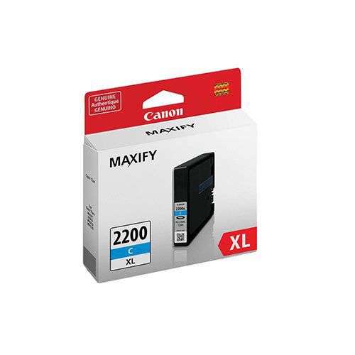 CANON PGI-2200XL Cyan Ink Cartridge For Canon Maxify MB2020, MB2120, MB2320, MB2720 Printers