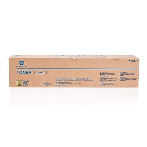 Konica Minolta TN615 Yellow Toner  For Konica Minolta Bizhub Press C 8000 Printers