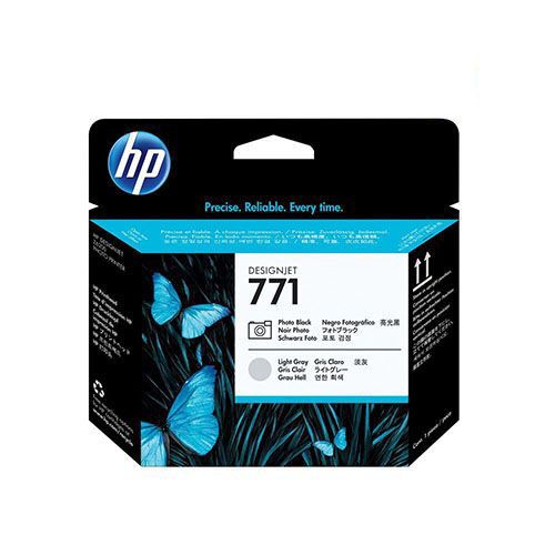 HP 771 Photo Black, Light Gray Printheads (CE020A) For HP Designjet Z6200, Z6200 42-in, Z6200 60-in, Z6600,  Z6600 Production Printer 60-in, Z6800, Z6800 Photo Production Printer 60-in