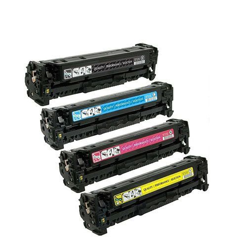 HP 415A With Chip 1 Set Compatible Toner | Black W2030A | Cyan W2031A | Yellow W2032A | Magenta W2033A For HP LaserJet Color Printer M454dn, MFP M479dw, M454dw, MFP M479fdn, MFP M479fdw, MFP M479fnw All-In One Printers