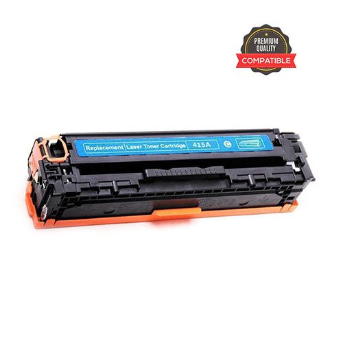 HP 415a Compatible Cyan Toner Cartridge (With Chip) For HP LaserJet Color Printer M454dn, MFP M479dw, M454dw, MFP M479fdn, MFP M479fdw, MFP M479fnw All-In One Printers