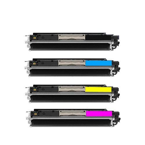 HP 126A 1 Set Compatible Toner | Black CE310A | Cyan CE311A | Yellow CE312A | Magenta CE313A For HP Color LaserJet Pro CP1025, CP1025nw, MFP M175NW, M275 Printers