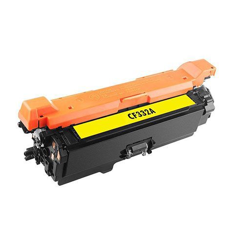 HP 654A (CF332A) Yellow Compatible Laserjet Toner Cartridge For HP Color LaserJet Enterprise M651dn, M651n, M651xh Printers