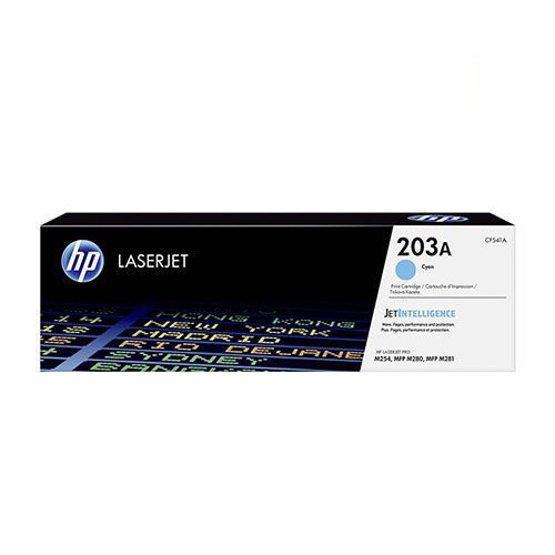 HP 203A (CF541A) Cyan Original LaserJet Toner Cartridge For HP Color LaserJet Pro M254dw M254nw, MFP M280nw MFP M281fdn, MFP M281fdw Printers 