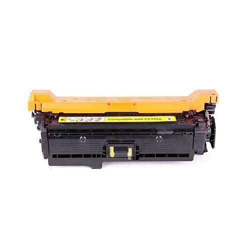 HP 504A (CE252A) Yellow Compatible Laserjet Toner Cartridge For HP Color LaserJet CM3530, CM3530fs, CP3525dn, CP3525dn, CP3525n Printers