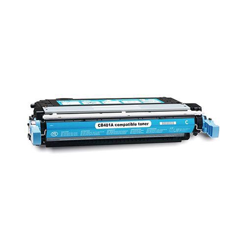 HP 642A (CB401A) Cyan Compatible Laserjet Toner Cartridge For HP Color LaserJet CP4005, CP4005dn, CP4005n Printers