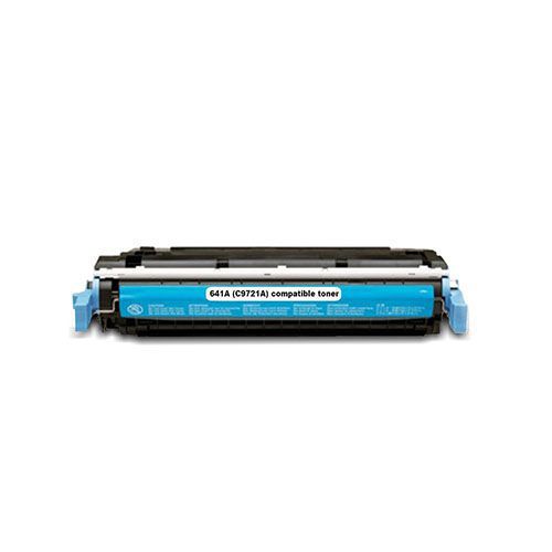 HP 641A (C9721A) Cyan Compatible Laserjet Toner Cartridge For HP Color LaserJet 4600, 4600dn, 4600dtn, 4600hdn, 4650, 4650dn, 4650dtn, 4650hdn, 4650n Printers