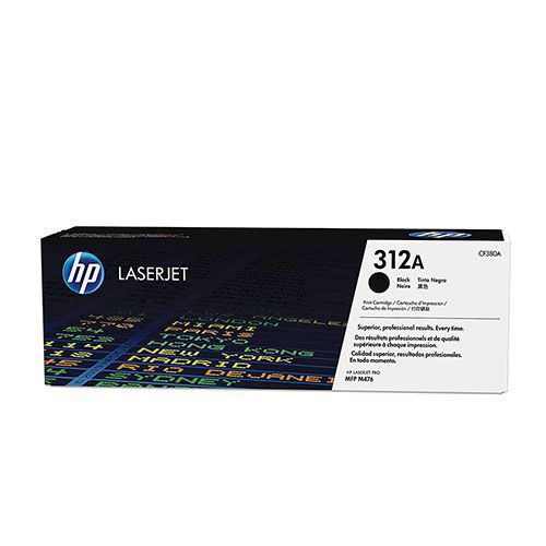 HP 312A (CF380A) Black Original Laserjet Toner Cartridge For HP Color LaserJet Pro MFP M476dn, MFP M476dw, MFP M476nw Printers