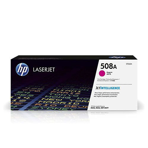 HP 508A (CF363A) Magenta Original Laserjet Toner Cartridge For HP Color LaserJet Enterprise Flow MFP M577z M553dn, M553n, M553x, MFP M577dn, MFP M577f Printers