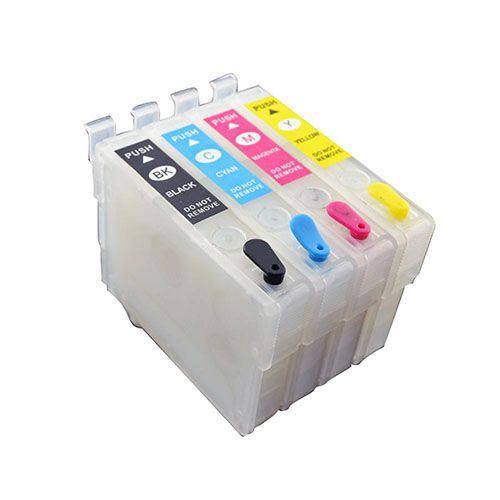 Epson T2521-T2524 Refillable Ink Cartridge For Epson Epson WF-3640, 3620, 7110, 7610, 7620, 7110, 7710 Printers