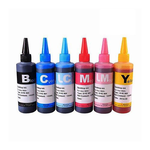 Universal 6 Colours Refill Ink 600ml For All Canon Inkjet Printers