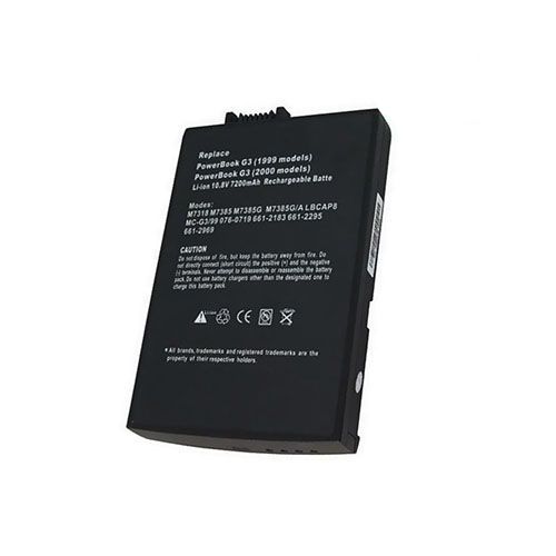 Apple M7385 Replacement Battery      076-0719     661-2183     661-2295     661-2969     LBCAP8     M7318     M7385     M7385G     M7385G/A     MC-G3/9