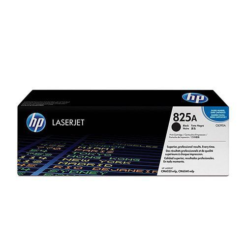 HP 825A (CB390A) Black Original Laserjet Toner Cartridge For HP Color LaserJet CM6030, CM6030f, CM6040f, CM6040f, CM6040f Printers