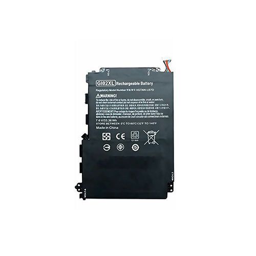 HP/COMPAQ GI02XL Replacement Battery GI02XL G102XL 832489-421 833657-005 841565-001 HSTNN-LB7D TPN-Q169 HW-TRE 71025 2ICP3/82/113  