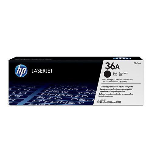 HP 36A (CB436A) Black Original Laserjet Toner Cartridge For HP LaserJet M1120, M1522n, M1522nf,  M1522nf  Printers