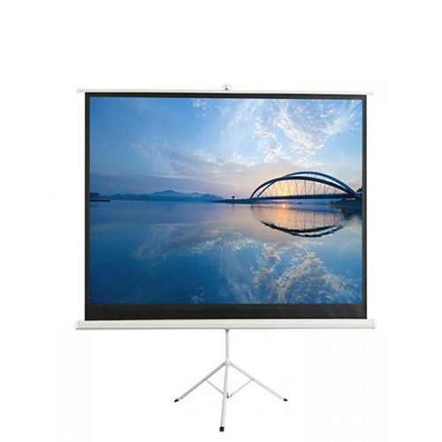 Tripod Projector Screen 243 x 243 cm (96 by 96 Inches)