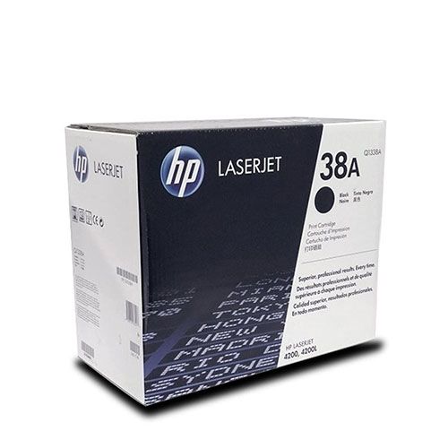 HP 38A (Q1338A) Black Original Laserjet Toner Cartridge For HP LaserJet 4200, 4200dtn, 4200dtns,  4200dtnsL,  4200Lvn,  4200n, 4200tn,  4240n Printers