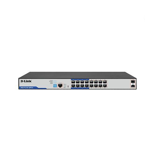 D LINK DGS-F1210-18PS-E Layer 2 Gigabit Managed Long Range PoE+ Switch