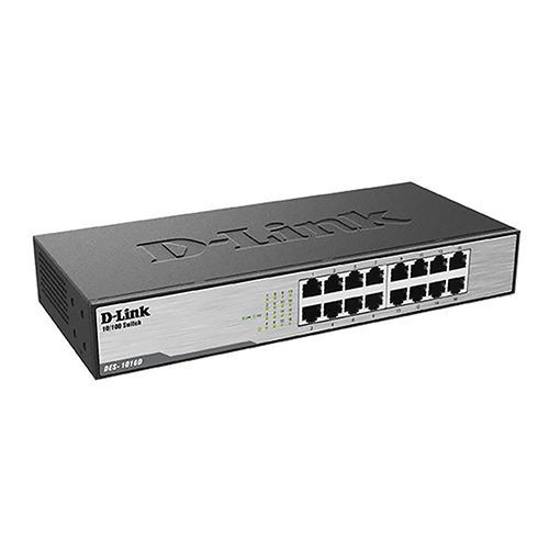 DLink 16 Port Switch DES1016D (Rack Mount)