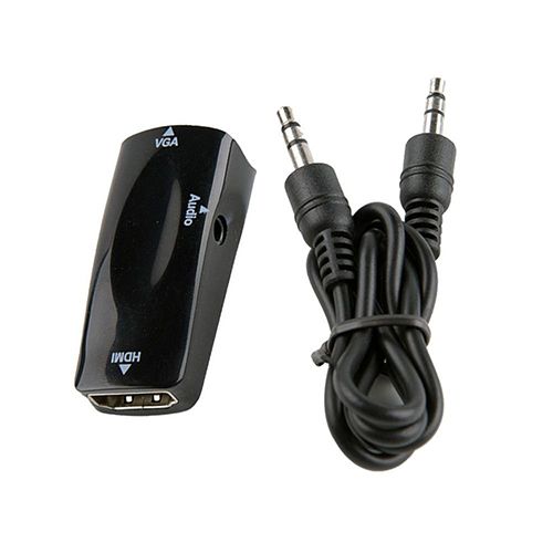 1080P HDMI Female to VGA female Audio Video Converter Adapter