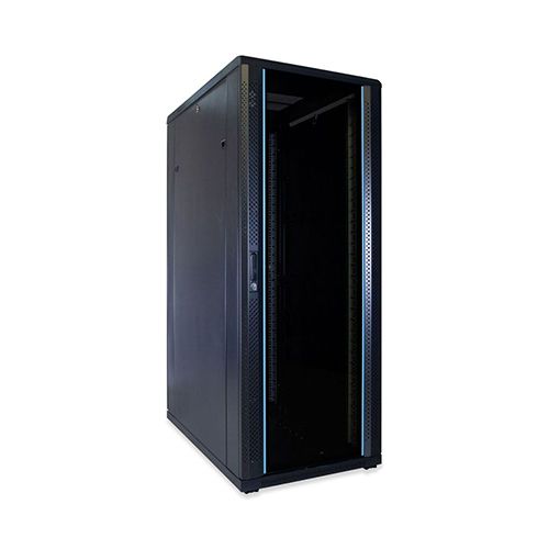 NETWORK CABINET 42U RACK SERVER WITH GLASS DOOR 600X1000X1600MM (WXDXH)