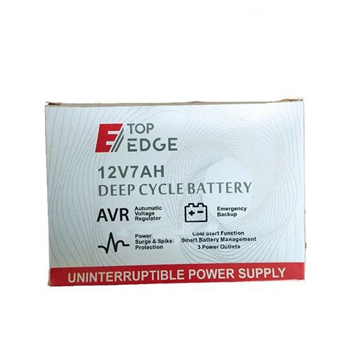 Top Edge 12V / 7AH Deep Cycle Sealed Lead Acid Battery