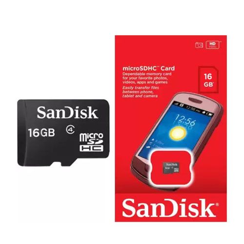 SanDisk Basic 16 GB MicroSDHC 