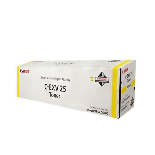 CANON C-EXV25 Yellow Original Toner Cartridge For CANON ImagePRESS C6000, 7000 Printers