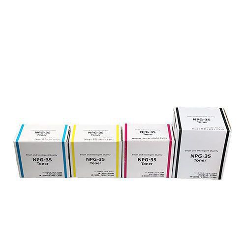 Canon NPG-35 Toner Cartridge 1 Set | Black | Cyan | Magenta | Yellow For CANON imageRUNNER C2380, C2880, C2550, C3038, C3080, C3480, C2880,C3380, C3480, C3580, C3880 Copiers