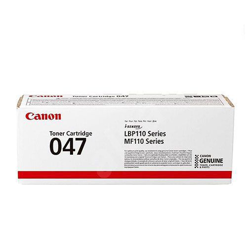 Canon CRG 047 Black Toner Cartridge For Canon i-SENSYS LBP112, 113w Printers