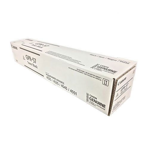 Canon GPR57 Black Original Toner Cartridge For imageRUNNER ADVANCE 4551i, 4545, 4745, 4535i II, DX 4725i, 4545i III, DX 4751i, 4525i II, 4525i III, 4535i III, 4545i II, 4551i II, 4551i III, DX 4735i Copier