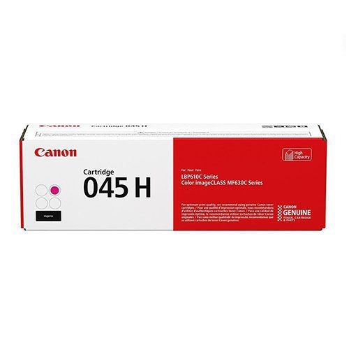 Canon 045H Original Magenta Toner Cartridge (1244C001) for Canon 045 CRG045 CRG-045 Imageclass MF634cdw MF634cdw toner MF632cdw MF635CX printer