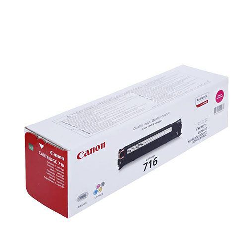 Canon 716 Magenta Original Laser Toner Cartridge (1978B002AA) For Canon LBP-5050, 5050N, MF-8030Cn,  MF-8040Cn, MF-8050Cn, MF-8080Cw Laser Printers