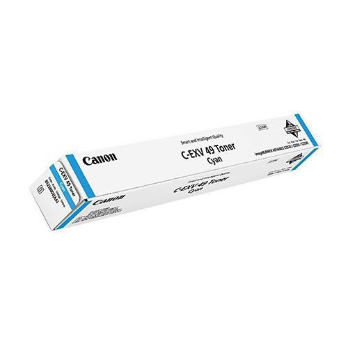 Canon C-EXV49 NPG67 GPR53 Cyan Original Toner Cartridge For Canon Image RUNNER ADVANCE C3320i C3330i C3325 C3320L (8525B002)