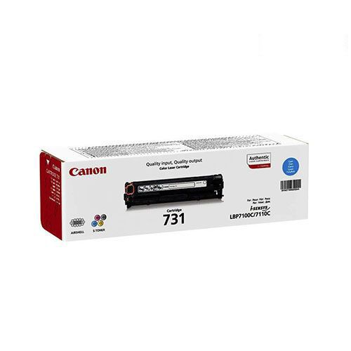 CANON 731 Cyan Original Toner Cartridge For LBP7100Cn, 7110Cw, MF6680DN Laser Printers