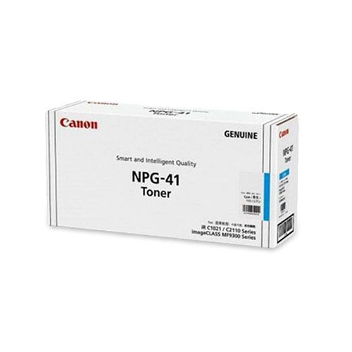 CANON NPG-41 Cyan Original Toner Cartridge For CANON imageCLASS MF9340C, C1022, 1028, 1030 Copiers