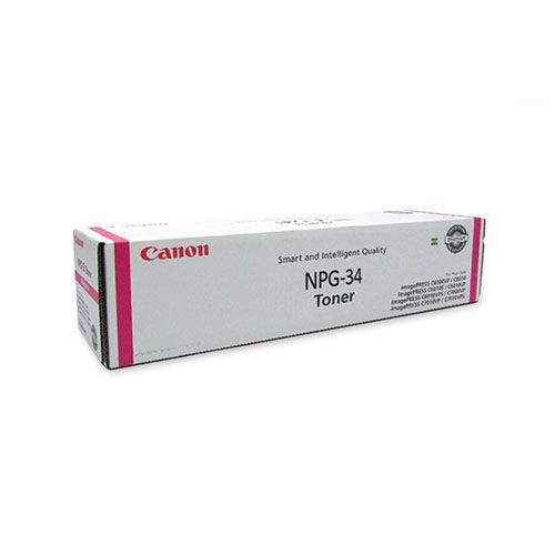 CANON NPG-34 Magenta Original Toner Cartridge For CANON ImagePRESS C6000, 7000 Printers