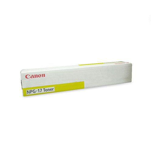 CANON NPG-17 Yellow Original Toner Cartridge For CANON imageRUNNER 2000S 2058, 2100, 2105, C2000, C2020, C2050, C2058, C2100, C2100S, C2105,  C2120,  C2150 Copiers