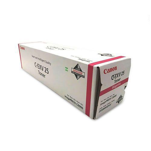 CANON C-EXV25 Magenta Original Toner Cartridge For CANON ImagePRESS C6000, 7000 Printers