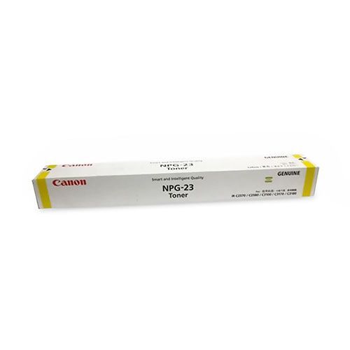 CANON NPG-23 Yellow Original Toner Cartridge For CANON imageRUNNER C2570i, C2580, C3100, C3170,  C3180 Copiers