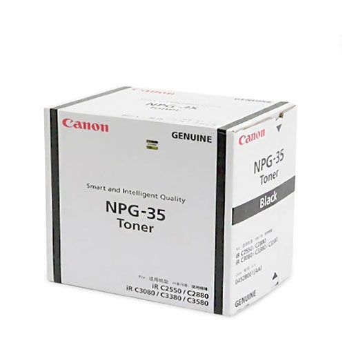 CANON NPG-35 Black Original Toner Cartridge For CANON imageRUNNER C2380, C2880, C2550, C3038, C3080, C3480, C2880, C3380, C3480, C3580, C3880 Copiers