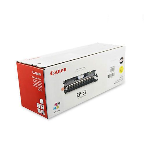 CANON EP-87 Yellow Original Toner Cartridge For Canon Color ImageClass 8180c, 8180c, MF8170c, MF8180C, 2410 Printers