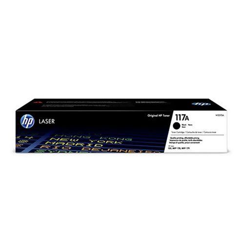 HP 117A Black Original Laser Toner Cartridge For HP Color Laser 150ar, 150nw, MFP 178nw, MFP 179fnw, Printers 